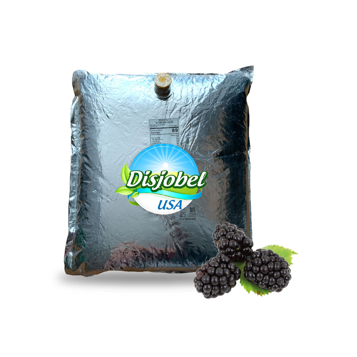 44 LBS Blackberry Aseptic Fruit Puree