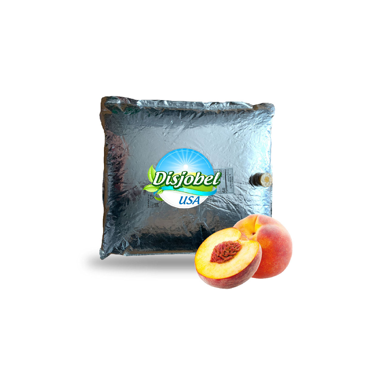 11 LBS Peach Aseptic Fruit Puree